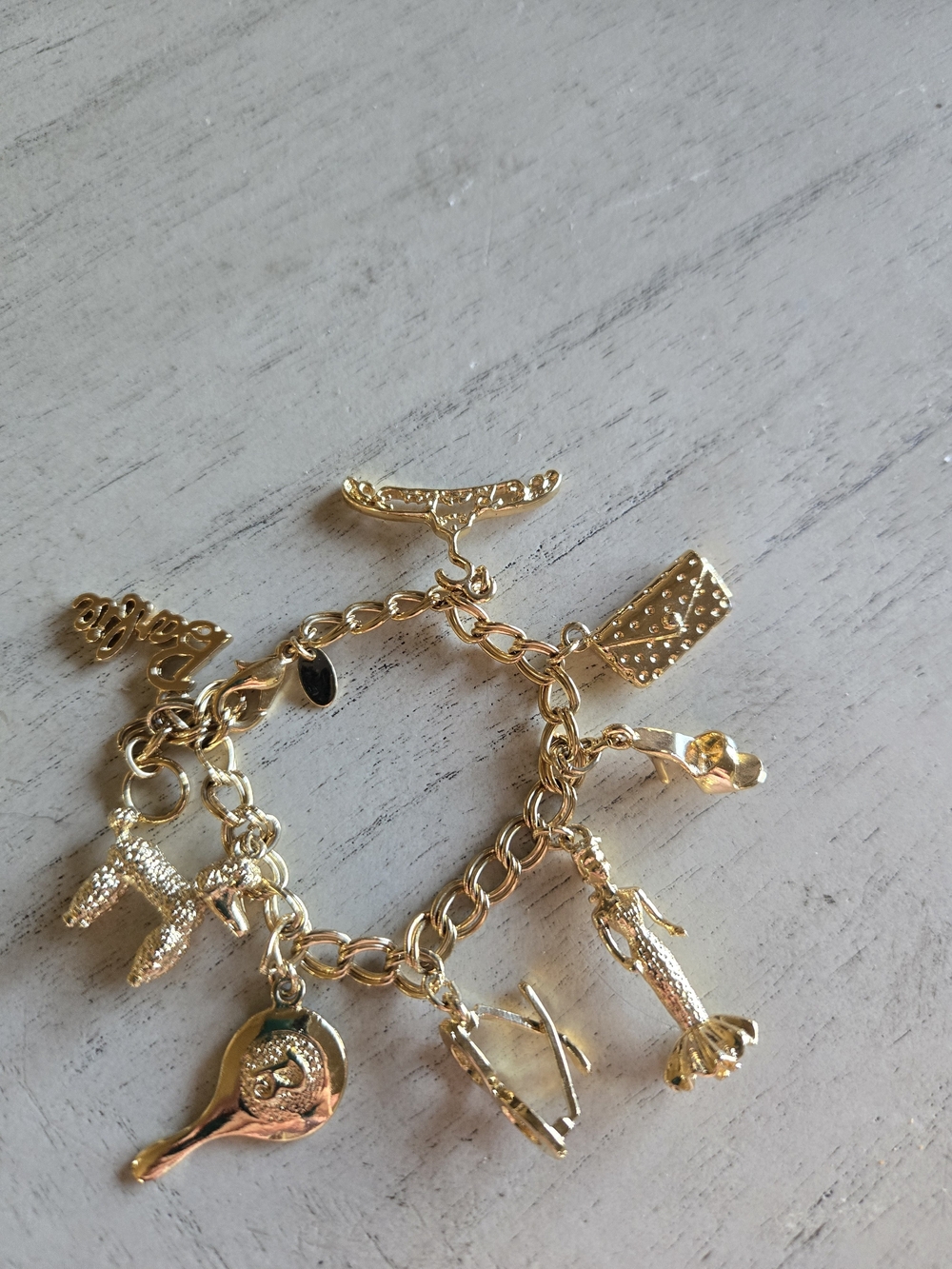 Vintage Barbie Charm Bracelet